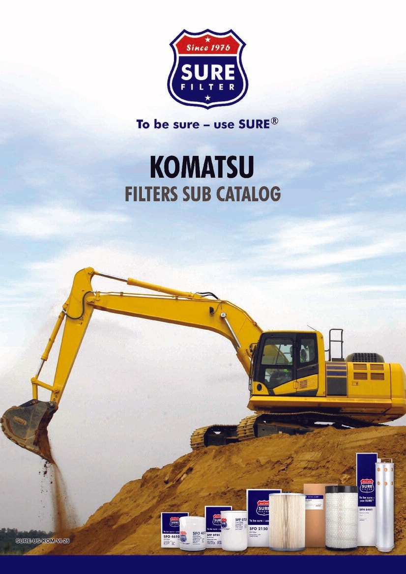 SURE FILTER® - KOMATSU
