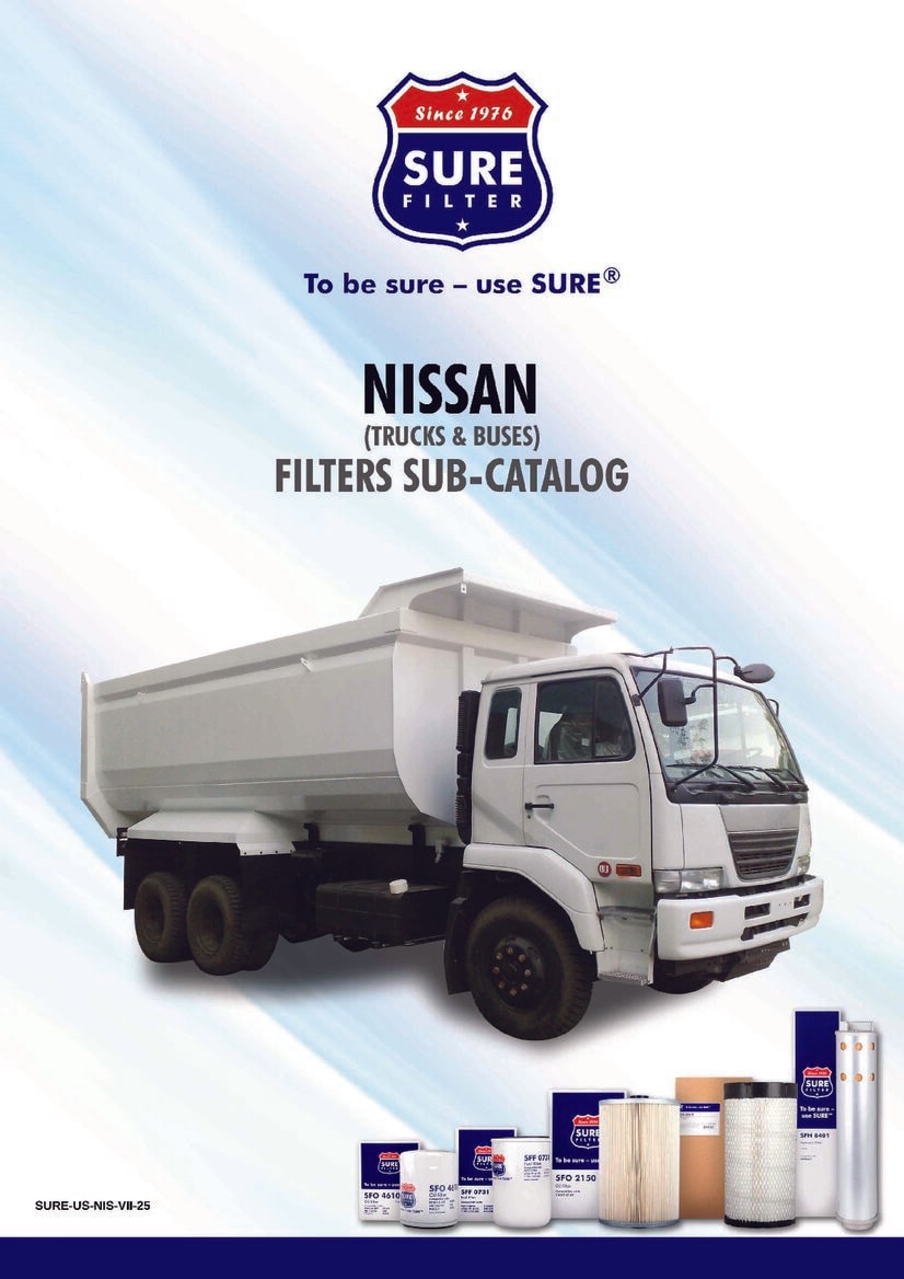 SURE FILTER® - NISSAN